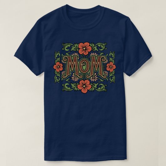 フローラ Tシャツ (デザイン正面)