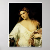 フローラ、Tititian著 ポスター (正面)