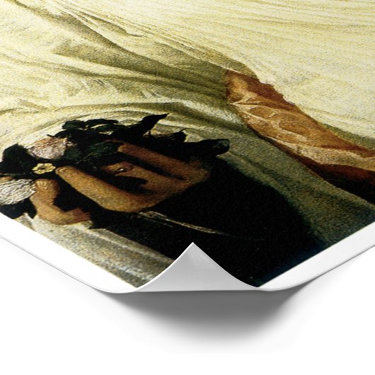 フローラ、Tititian著 ポスター (角)