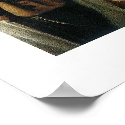 フローラ、Tititian著 ポスター (角)