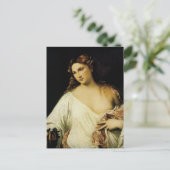 フローラ、Tititian著 ポストカード (スタンド正面)