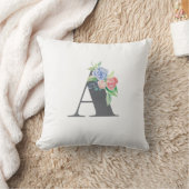 フローラa クッション (ブランケット)