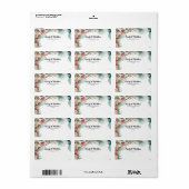 フローラArch Designer差出人住所ラベル ラベル (フルシート)