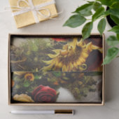 フローラCatティッシュペーパーのデコページまたはコラージュ 薄葉紙 (ギフト)