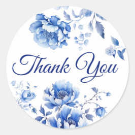 フローラChinoiserie Thank you ラウンドシール