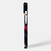 フローラDachshundシームレスパターン – 愛犬家 Case-Mate iPhoneケース (裏面 / 左)