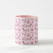 フローラDachshund Mug for Doxie Moms マグカップ (中央)