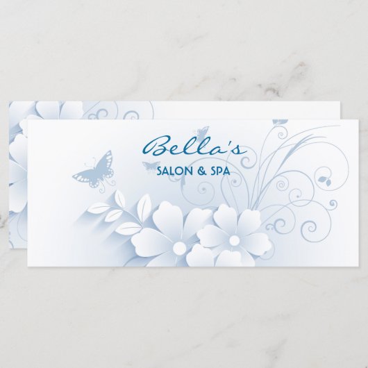 フローラDesignRackカード (正面/裏面)