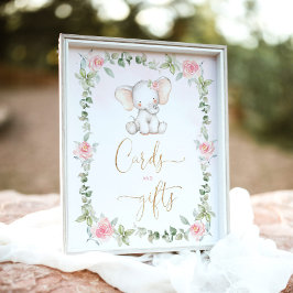 フローラeucalyptus elephantカードとギフト ポスター