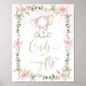 フローラeucalyptus elephantカードとギフト ポスター (正面)
