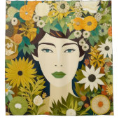 フローラFem シャワーカーテン (正面)