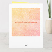 フローラGet Well Momデザインカード カード (裏面)