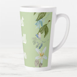 フローラGet Well Soon Greetings Announcement Postca カフェラテマグ