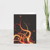 フローラGLowノートカード カード (正面)