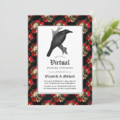 フローラGothic Online 結婚 Virtual 招待状 (スタンド正面)