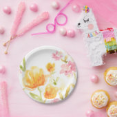 フローラI ペーパープレート (パーティー)