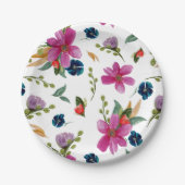 フローラJoyaux署名プレート ペーパープレート (正面)