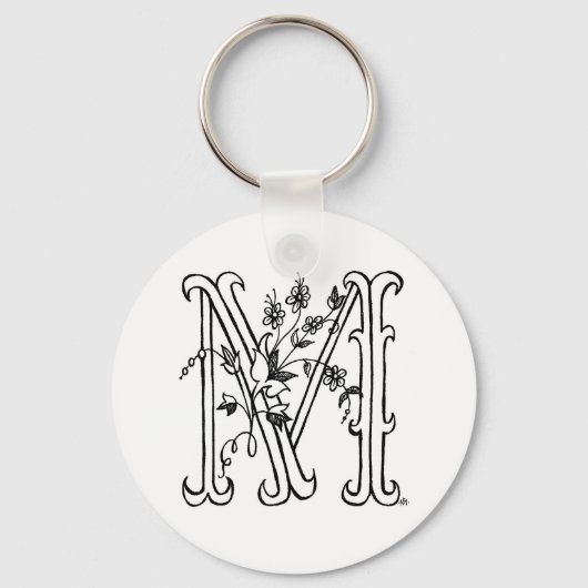 フローラMキーチェーン キーホルダー (正面)