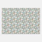 フローラMagnolias Decompage ラッピングペーパーシート (正面3)