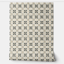 フローラMajesty Mini – ブラックと金ゴールド 壁紙