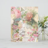 フローラMockingbirdスクリプトスクラップブック紙 (スタンド正面)