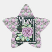 フローラMom定義オールオーバープリントプリント 星シール (正面)