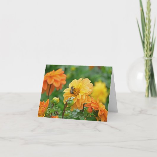 「フローラNOTECARD」（写真付） カード (正面)