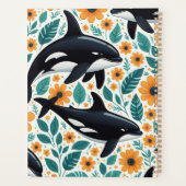 フローラorcaスパイラルフォトノートブック プランナー手帳 (裏面)