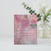 フローラQRコードマルサラブルゴーニュ金ゴールドピンク (スタンド正面)