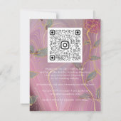 フローラQRコードマルサラブルゴーニュ金ゴールドピンク (裏面)