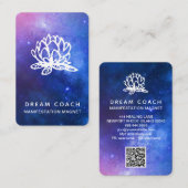 *~*フローラQRナイト天空銀河系スカイロータス 名刺 (正面/裏面)