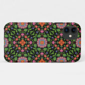 フローラRangoli on Black iPhone 5/5s Xtreme Case Case-Mate iPhoneケース (裏面(横))