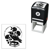 フローラRaven Exライブラリ自己インキング印鑑 セルフインキングスタンプ (インサイチュ)