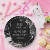 フローラRIP 20s 30th誕生日紙プレート ペーパープレート (パーティー)