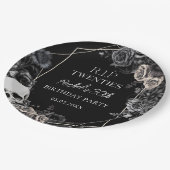 フローラRIP 20s 30th誕生日紙プレート ペーパープレート (アングル)