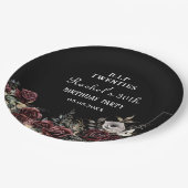 フローラRIP 20s 30th誕生日紙プレート ペーパープレート (アングル)