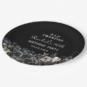 フローラRIP 20s 30th誕生日紙プレート ペーパープレート (アングル)