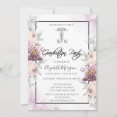 フローラRNナースフローラ卒業会 招待状 (正面)