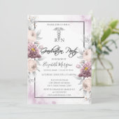 フローラRNナースフローラ卒業会 招待状 (スタンド正面)