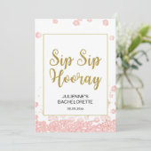 フローラsipホレイサイン |ピンクと金ゴールド (スタンド正面)