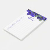 フローラTo Doリスト名をパンジー ポストイット (アングル)