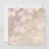 フローラtwidyの結婚式の招待とエンベロープデザイン 招待状 (裏面)