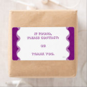 フローラU選択カラー/失った検出された個人用アイテム ラベル (インサイチュ)