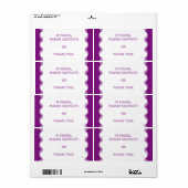 フローラU選択カラー/失った検出された個人用アイテム ラベル (フルシート)