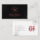 フローリエレガントスト 名刺 (正面/裏面)