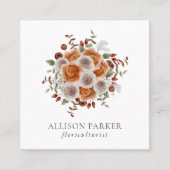 フローリエレガントストBusiness Card スクエア名刺 (正面)