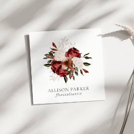 フローリエレガントストBusiness Card スクエア名刺