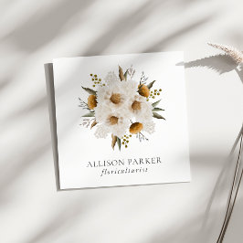 フローリエレガントストBusiness Card スクエア名刺