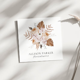 フローリエレガントストBusiness Card スクエア名刺