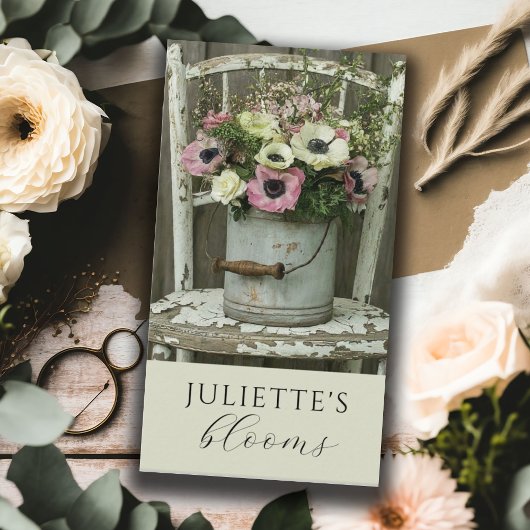 フローリストフローラデザイナー名刺 名刺